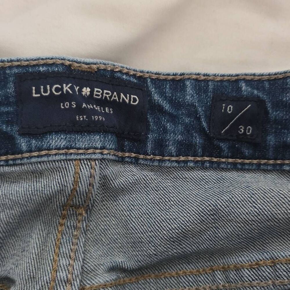 Lucky Brand Women's Size 10 Blue Jean Shorts - Picture 4 of 5